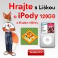 Soutěž s Liškou o 3x iPod 120 GB, mikiny Husky a další ceny