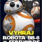 originální droid BB-8 ze STAR WARS