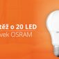 Soutěž o 20 LED žárovek OSRAM