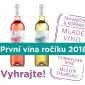 Vyhrajte první vína ročníku 2018